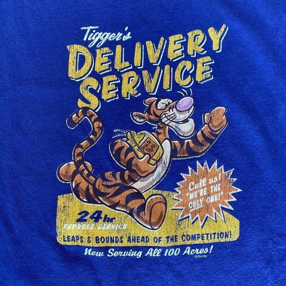 Disney Store Tigger's Delivery Service T-shirt